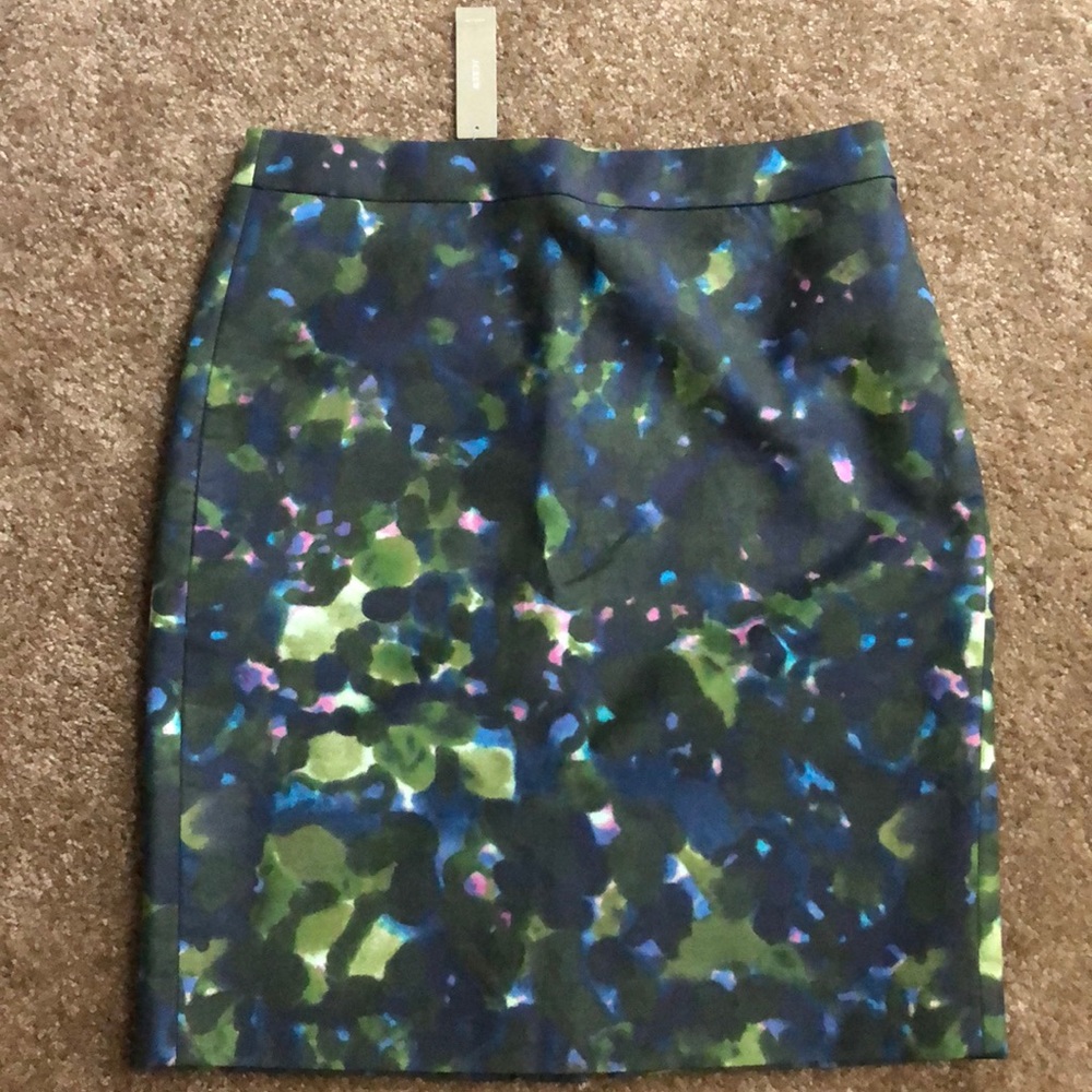 J Crew size 8 floral skirt